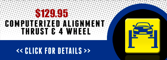 $129.95 Computerized Alignment 